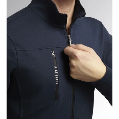 SWEATSHIRT ZIP LITEWORK / Diadora / Hanorace, Pulovere, Bluze trening, Jachete vant, Fleece, Fashion