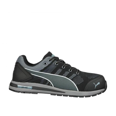 ELEVATE KNIT BLACK LOW S1P ESD HRO SRC / Puma Safety / Incaltaminte protectie ESD