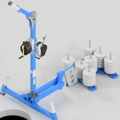 BASE RACK COUNTERWEIGHT / IRUDEK / Dispozitive si puncte de ancorare