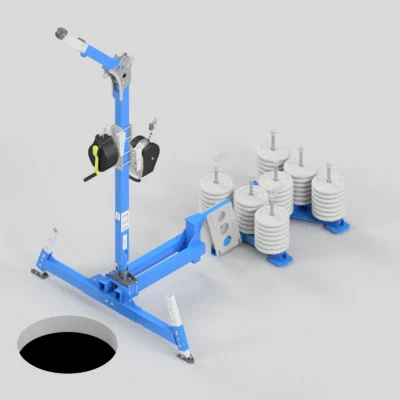 BASE RACK COUNTERWEIGHT / IRUDEK / Dispozitive si puncte de ancorare