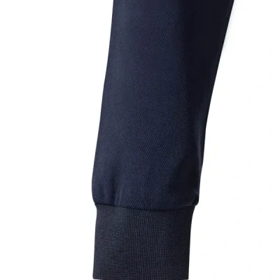 Tricou polo cu mânecă lungă din bumbac bicolor și bandă segmentată 305545 / Velilla / Reflectorizanta
