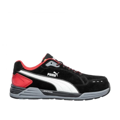 AIRTWIST BLK RED LOW S3 ESD HRO SRC / Puma Safety / Incaltaminte protectie ESD