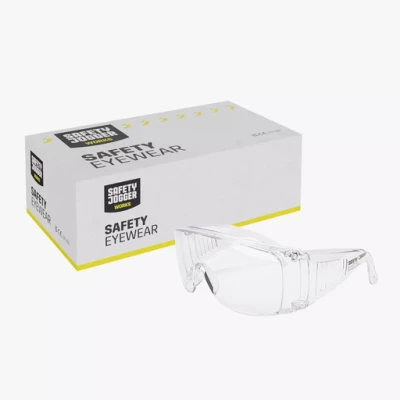 Ochelari de protecție VIRUNGA COVER (10 buc.) / Safety Jogger / Cu lentile transparente