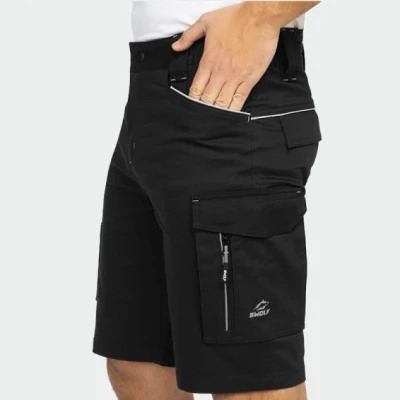 Pantaloni scurti BWOLF DAYTONA negri 043407 / 3M / Pantaloni scurti, bermude