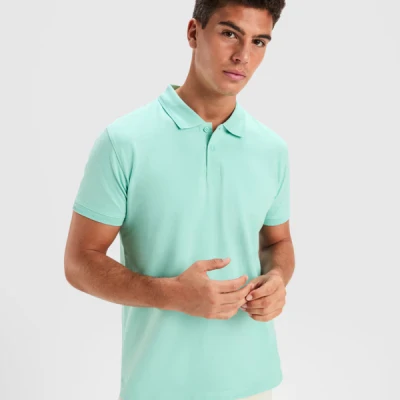 Tricou polo cu mânecă scurtă WOS 6441 / Roly / Tricouri POLO (cu guler si nasturi)