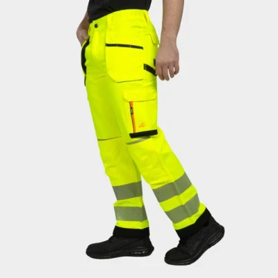 Pantaloni de înaltă vizibilitate BWOLF DRIFT HV, culoare galbenă,  213227 / BWolf / Reflectorizanta