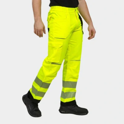 Pantaloni de înaltă vizibilitate BWOLF DRIFT HV, culoare galbenă,  213227 / BWolf / Reflectorizanta