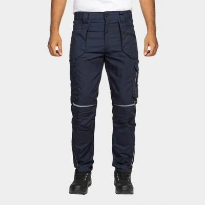 Pantaloni de lucru, subtiri, de vară BWOLF DRIFT, culoare bleumarin, 042601 / BWolf / Pantaloni salopeta talie