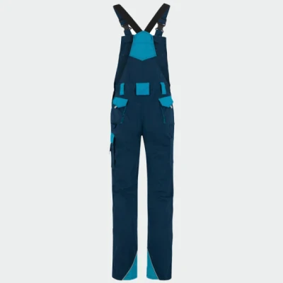 Pantaloni salopetă cu pieptar, tercot, BWOLF BRAVE, culoare bleumarin, 031801 / BWolf / Pantaloni salopeta cu pieptar