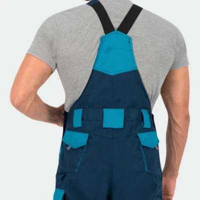 Pantaloni salopetă cu pieptar, tercot, BWOLF BRAVE, culoare bleumarin, 031801 / BWolf / Pantaloni salopeta cu pieptar