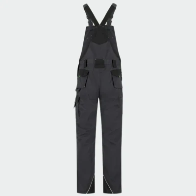 Pantaloni salopetă cu pieptar, tercot, BWOLF BRAVE, culoare gri închis, 031804 / BWolf / Pantaloni salopeta cu pieptar
