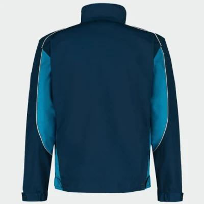 Jachetă de lucru, din tercot, BWOLF BRAVE, culoare bleumarin cu albastru royal, 051001 / BWolf / Jachete salopeta