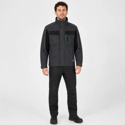 Jachetă de lucru, din tercot, BWOLF BRAVE, culoare gri închis cu negru, 051004 / BWolf / Jachete salopeta