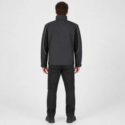 Jachetă de lucru, din tercot, BWOLF BRAVE, culoare gri închis cu negru, 051004 / BWolf / Jachete salopeta