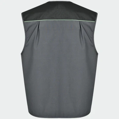 Vestă de lucru, din tercot, BWOLF BRAVE, culoare gri închis cu negru, 090404 / BWolf / Veste de lucru