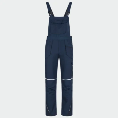 Pantaloni salopetă cu pieptar, din tercot, subtiri, de vară, BWOLF DRIFT, culoare bleumarin, 033101 / BWolf / Pantaloni salopeta cu pieptar