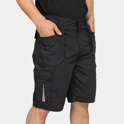 Pantaloni scurți, subtiri, de lucru BWOLF DRIFT, culoare neagră, 042907 / BWolf / Pantaloni scurti, bermude