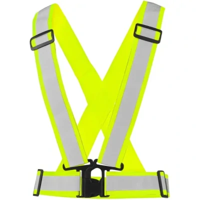 Ham elastic reflectorizant CXS CROSS BELT, galben, 1115-005-150-00 / CXS / Veste semnalizare