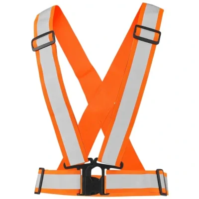 Ham elastic reflectorizant CXS CROSS BELT, portocaliu, 1115-005-200-00 / CXS / Veste semnalizare