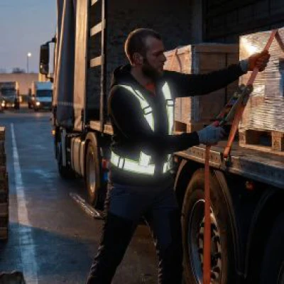 Ham reflectorizant STENSO REFLECTIVE ELASTIC 2.0 HV GALBEN 04100459 / Stenso / Veste semnalizare