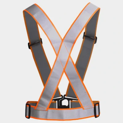 Ham reflectorizant STENSO REFLECTIVE ELASTIC 2.0 HV PORTOCALIU 04100460 / Stenso / Veste semnalizare