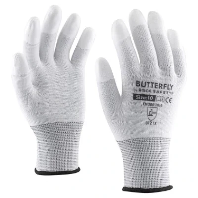Mănușă din poliester, BUTTERFLY  (Anterior: PU20.05E) / Rock Safety / Textile impregnate in poliuretan