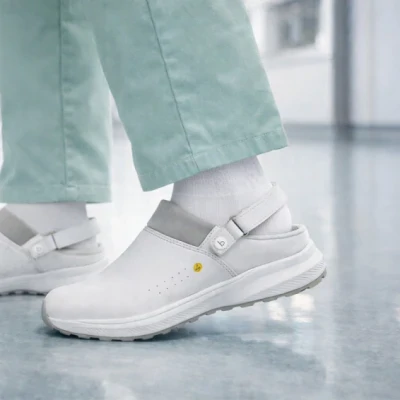 Saboți medicali Bwell KAI O1, culoare albă, 561700 / BWell / Saboti de lucru, fara bombeu
