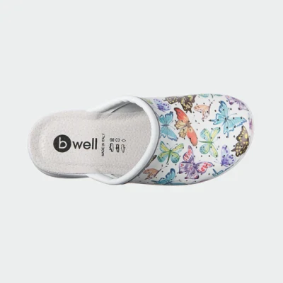 Saboti Bwell AERIAL Lady, imprimeu Butterfly Breeze, 560015 / BWell / Incaltaminte medicala