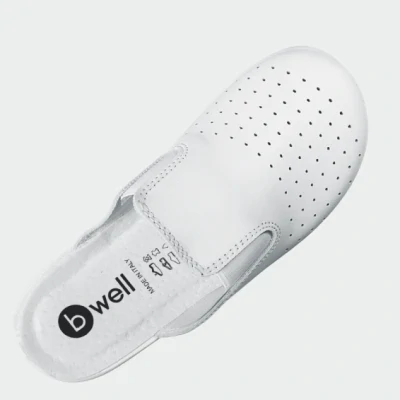 Saboti medicali Bwell ELASTIC, culoare albă, 560200 / BWell / Incaltaminte medicala