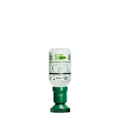 Plum – Soluție salină (clorură de sodiu 0,9%) pentru spălarea rănilor și a ochilor / 200 ml, 4691 / PLUM Safety / Dusuri urgenta, spalatoare oculare