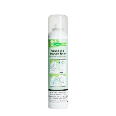 Spray Plum pentru curățarea rănilor și a ochilor / 250 ml,  4554 / PLUM Safety / Dusuri urgenta, spalatoare oculare