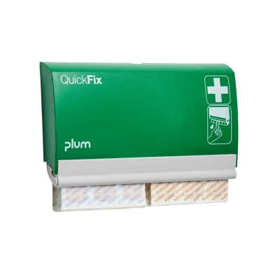 Dozator Plum QuickFix / 45 plasturi rezistenți la apă / 45 plasturi elastici, 5507 / PLUM Safety / Plasturi, prim ajutor