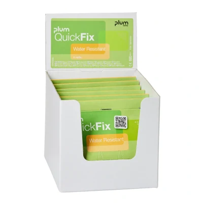 Plum QuickFix rezistent la apă / rezervă / 45 buc., 5511 / PLUM Safety / Plasturi, bandaje, prim ajutor, dozatoare
