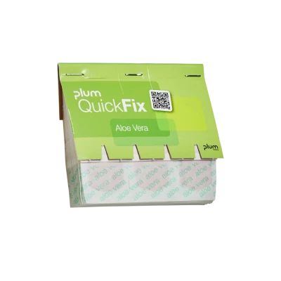 Plum QuickFix Aloe Vera / rezervă / 45 buc., 5514 / PLUM Safety / Plasturi, bandaje, prim ajutor, dozatoare