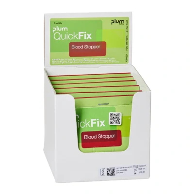 Plum QuickFix – Pansament hemostatic / rezervă / 45 buc., 5516 / PLUM Safety / Plasturi, bandaje, prim ajutor, dozatoare