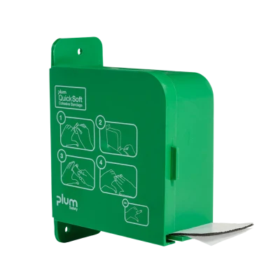 Dozator de bandaje coezive Plum QuickSoft + 1 bandaj negru, 5557 / PLUM Safety / Plasturi, bandaje, prim ajutor, dozatoare