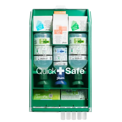 Statie de prim ajutor PLUM QUICKSAFE COMPLETE, 5174 / PLUM Safety / Dusuri urgenta, spalatoare oculare