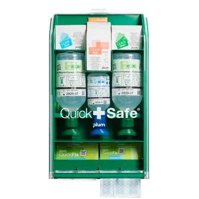 Statie de prim ajutor Plum QuickSafe® pentru industria alimentară, 5175 / PLUM Safety / Dusuri urgenta, spalatoare oculare