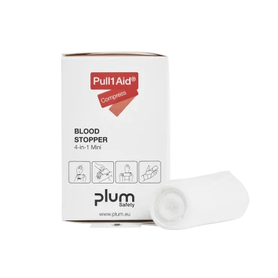 Plum Bandaj Antisângerare Mini / rezervă, 5153 / PLUM Safety / Plasturi, bandaje, servetele sterile, prim ajutor, dozatoare