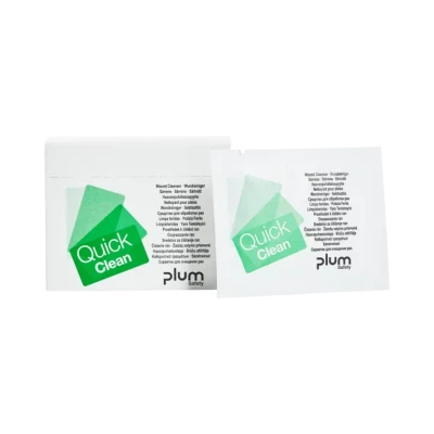 Comprese pentru curatarea ranilor PLUM QUICK CLEAN / rezervă, 5151 / PLUM Safety / Plasturi, bandaje, servetele sterile, prim ajutor, dozatoare