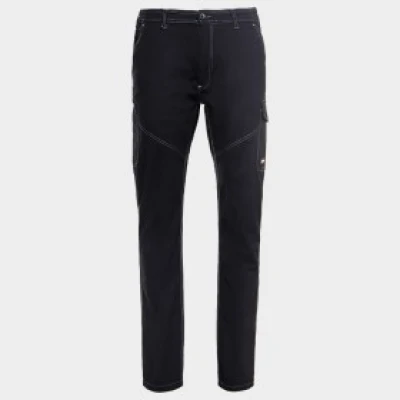 Pantaloni PAYPER WORKER STRETCH negri, 02000690 / Payper / Pantaloni salopeta talie