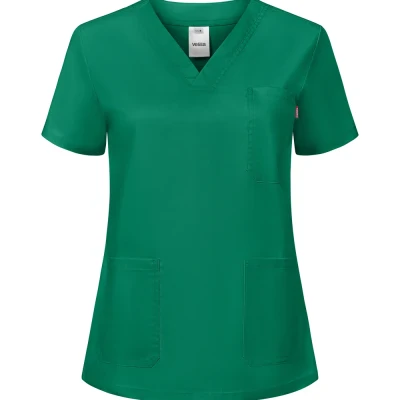 Bluză medicală cu mânecă scurtă, model pentru femei, 535206SW / Velilla / Sanitara, Asistenti medicali, Curatenie