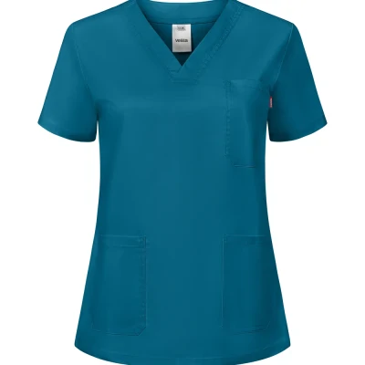 Bluză medicală cu mânecă scurtă, model pentru femei, 535206SW / Velilla / Sanitara, Asistenti medicali, Curatenie