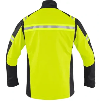 Jachetă antistatica, antiacida si anti flacara CXS WorkTech-Multi, multifuncțională, galben-negru, bandă reflectorizantă / CXS / Antistatica, ignifuga hi-vis, reflectorizanta
