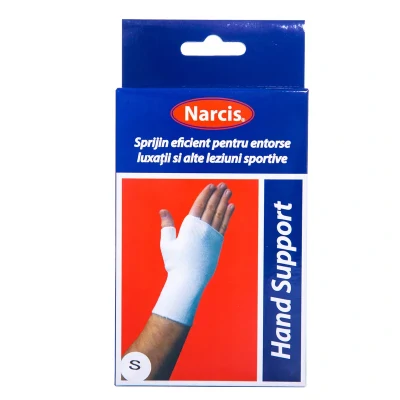 Manseta elastice pentru incheietura mainii si degetul mare NARCIS / Palltex / Plasturi, bandaje, mansete elastice, servetele sterile, prim ajutor, dozatoare