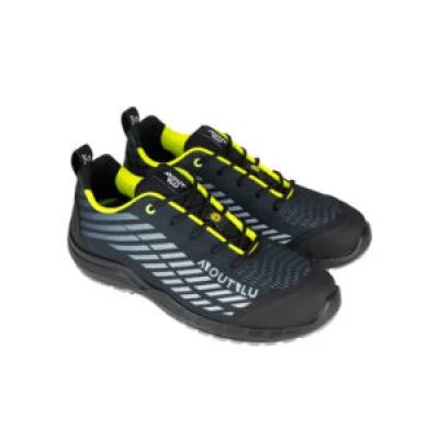Pantofi DAYTONA GREY / YELLOW LOW S3S FO SR SC ESD 51512 03LA / AboutBlu / Pantofi protectie S3S