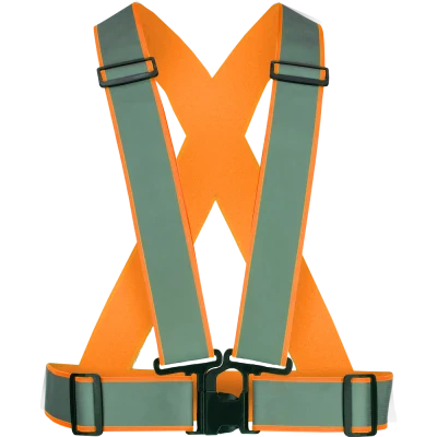 Ham reflectorizant REFROX EVO portocaliu / Cerva / Veste, hamuri, banderole hi-vis, reflectorizante, semnalizare