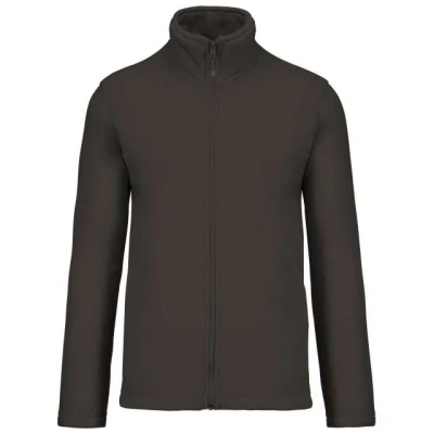 Jachetă unisex din microfleece cu fermoar complet KARIBAN FALCO KA911 / Kariban / Jachete fleece, softshell
