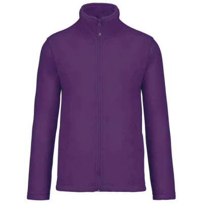 Jachetă unisex din microfleece cu fermoar complet KARIBAN FALCO KA911 / Kariban / Jachete fleece, softshell