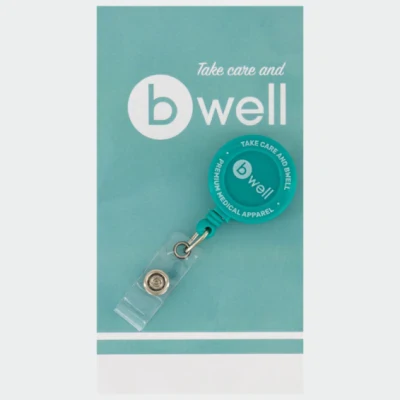 Suport pentru ecuson Bwell BADGE / BWell / Cureluse port legitimatie, lanyard, bratari, suport (badge) legitimatii